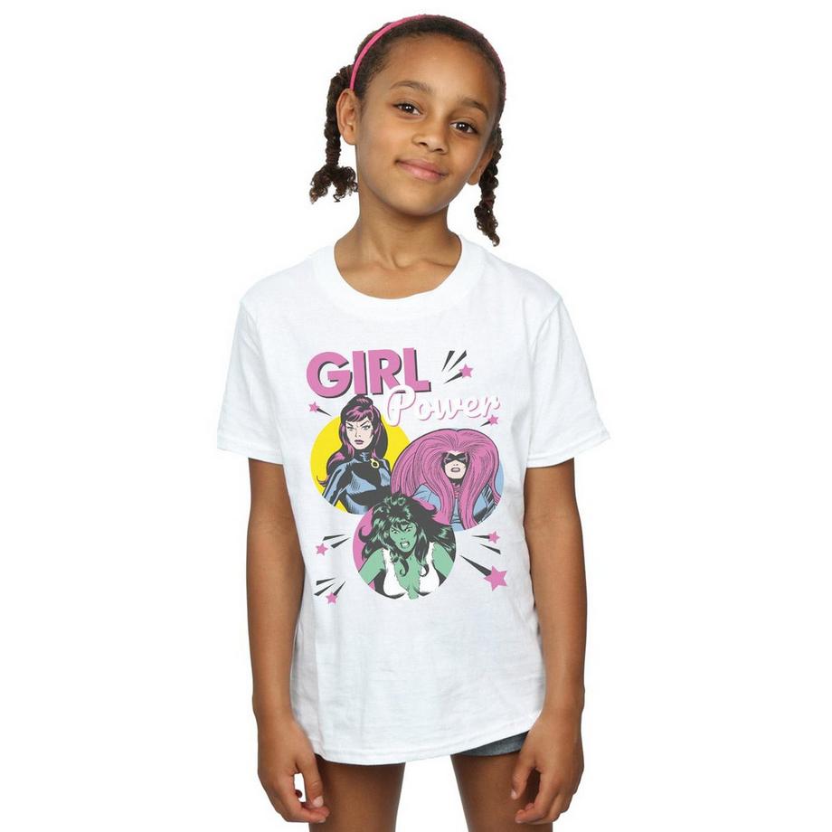 Marvel Comics  T-ShirtGirl Power 