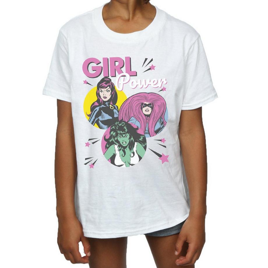Marvel Comics  T-ShirtGirl Power 