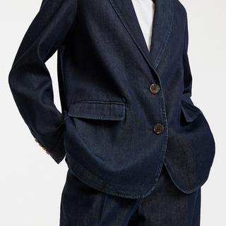 La Redoute Collections Denim Straight Fit Blazer  