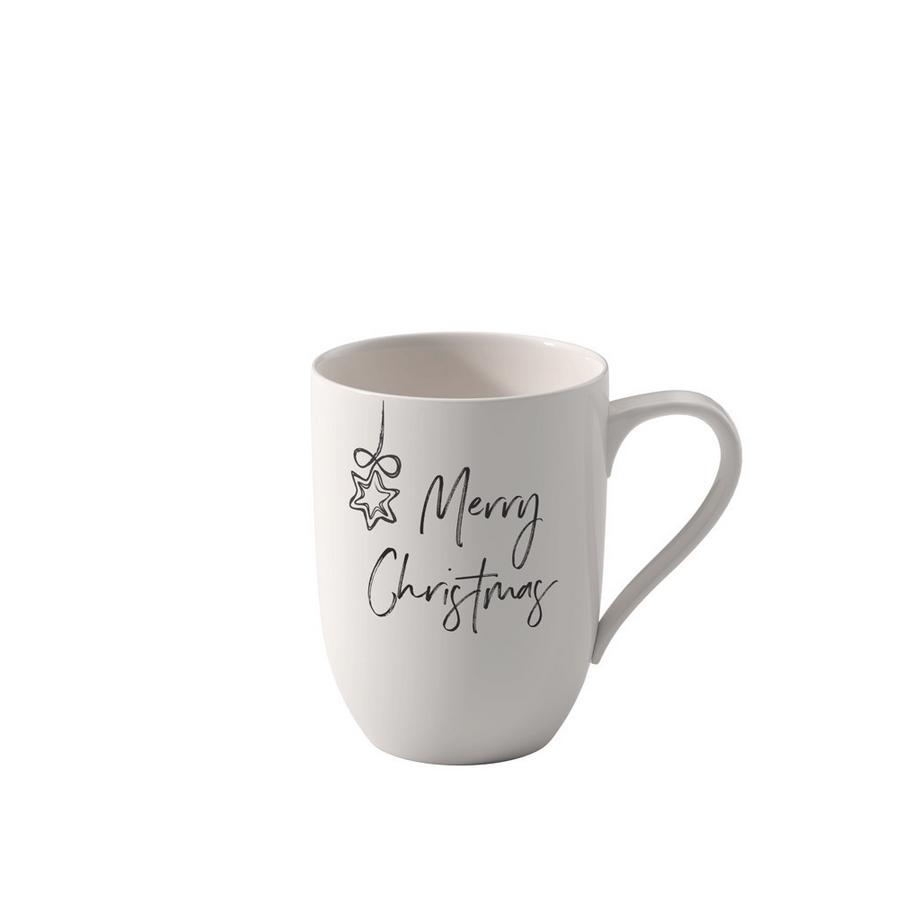 Becher mit Henkel Merry Christmas Statement