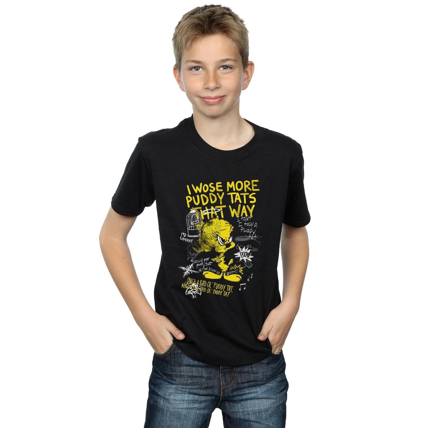 LOONEY TUNES  Tweety Pie More Puddy Tats TShirt 