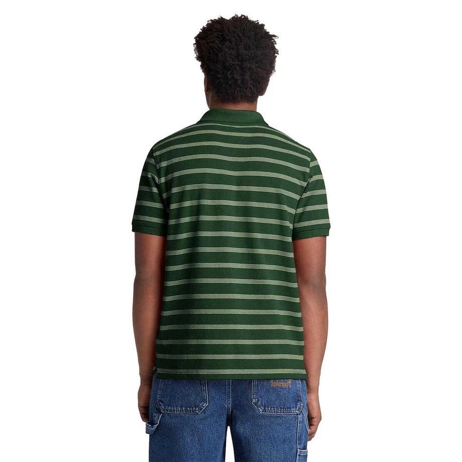 Timberland Gestreiftes Kurzarm Poloshirt  