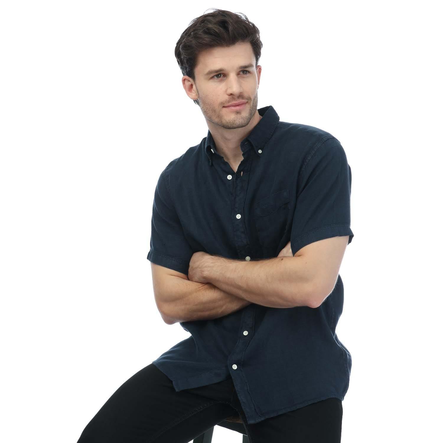 GANT Kurzarm Button Down Hemd  