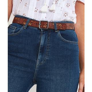 Joe Browns Blumengeprägter Western Gürtel  