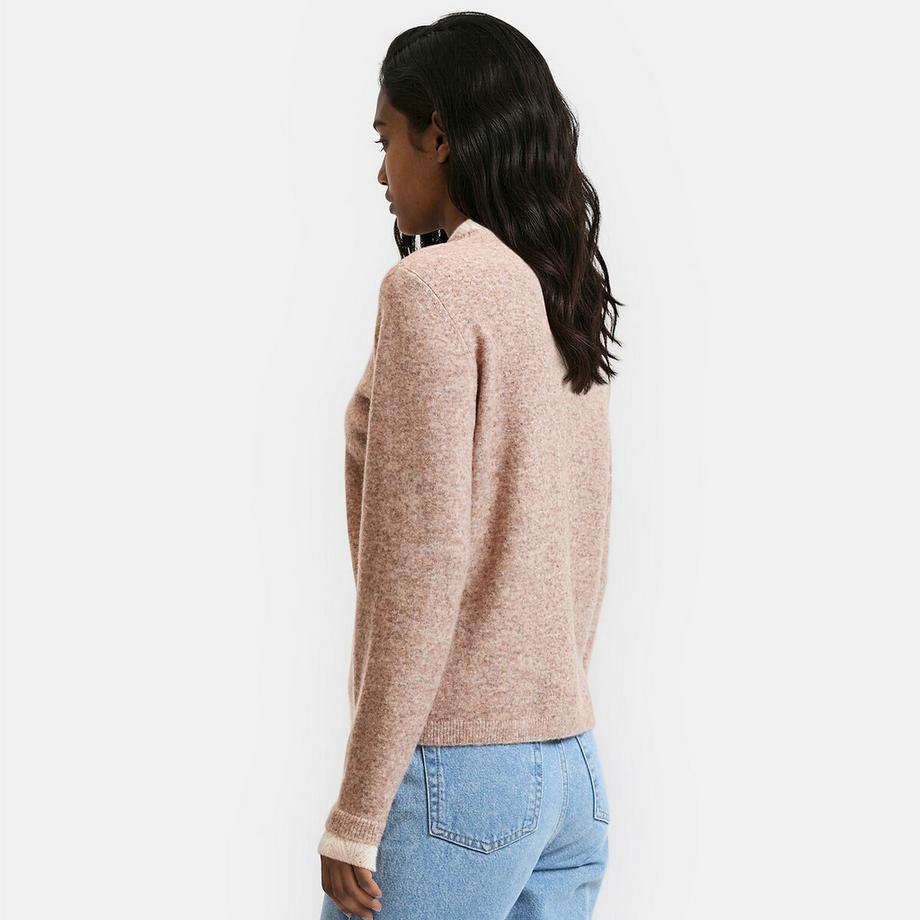 La Redoute Collections Pull avec détails fantaisie au col  