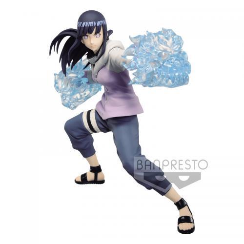 Banpresto  Naruto Shippuden Vibration Stars Hinata Hyuga figura 16 cm 