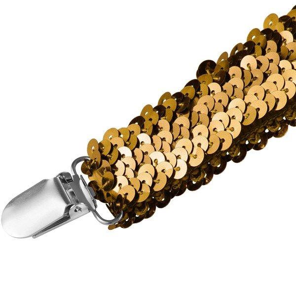 Tectake Pailletten Hosenträger  