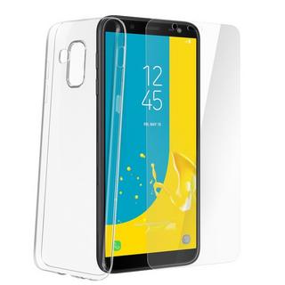 Colorfone  Cover + Pellicola Vetro Galaxy J6 