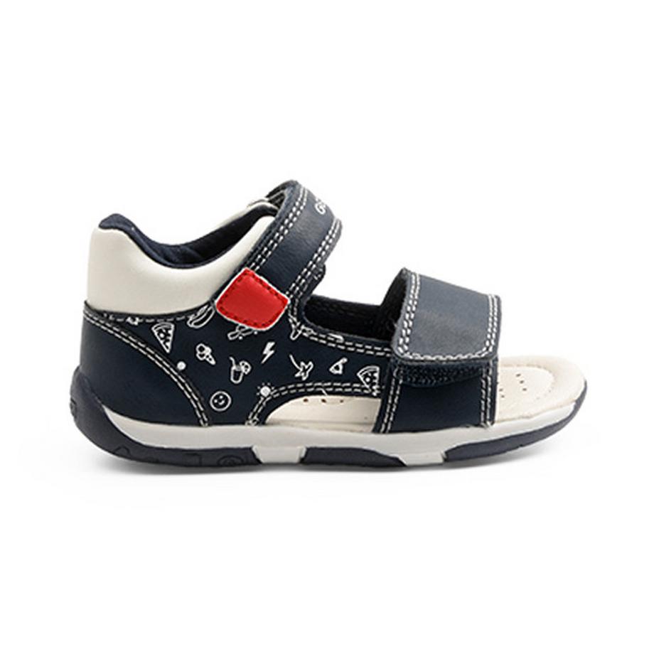 GEOX Sandali Tapuz con chiusura a strappo  