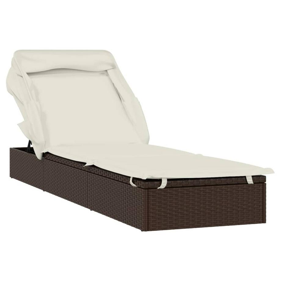 Sonnenliege poly-rattan