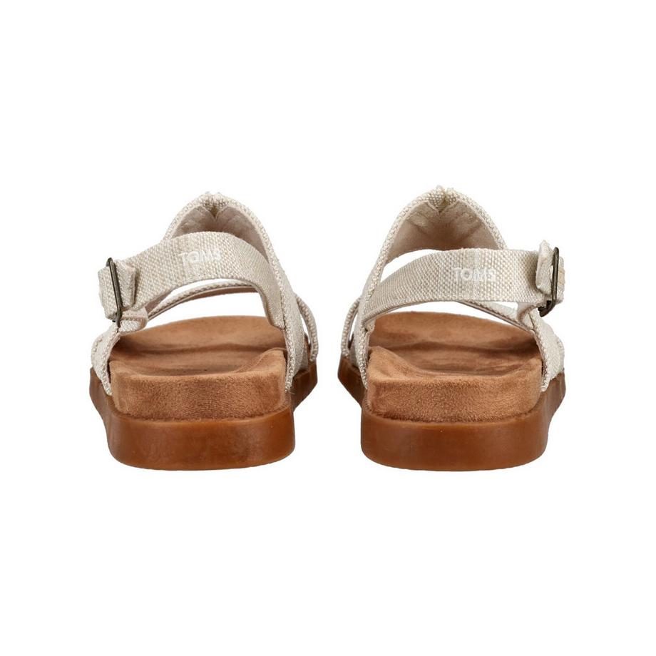 TOMS Sandali con cinghie incrociate e fibbia  