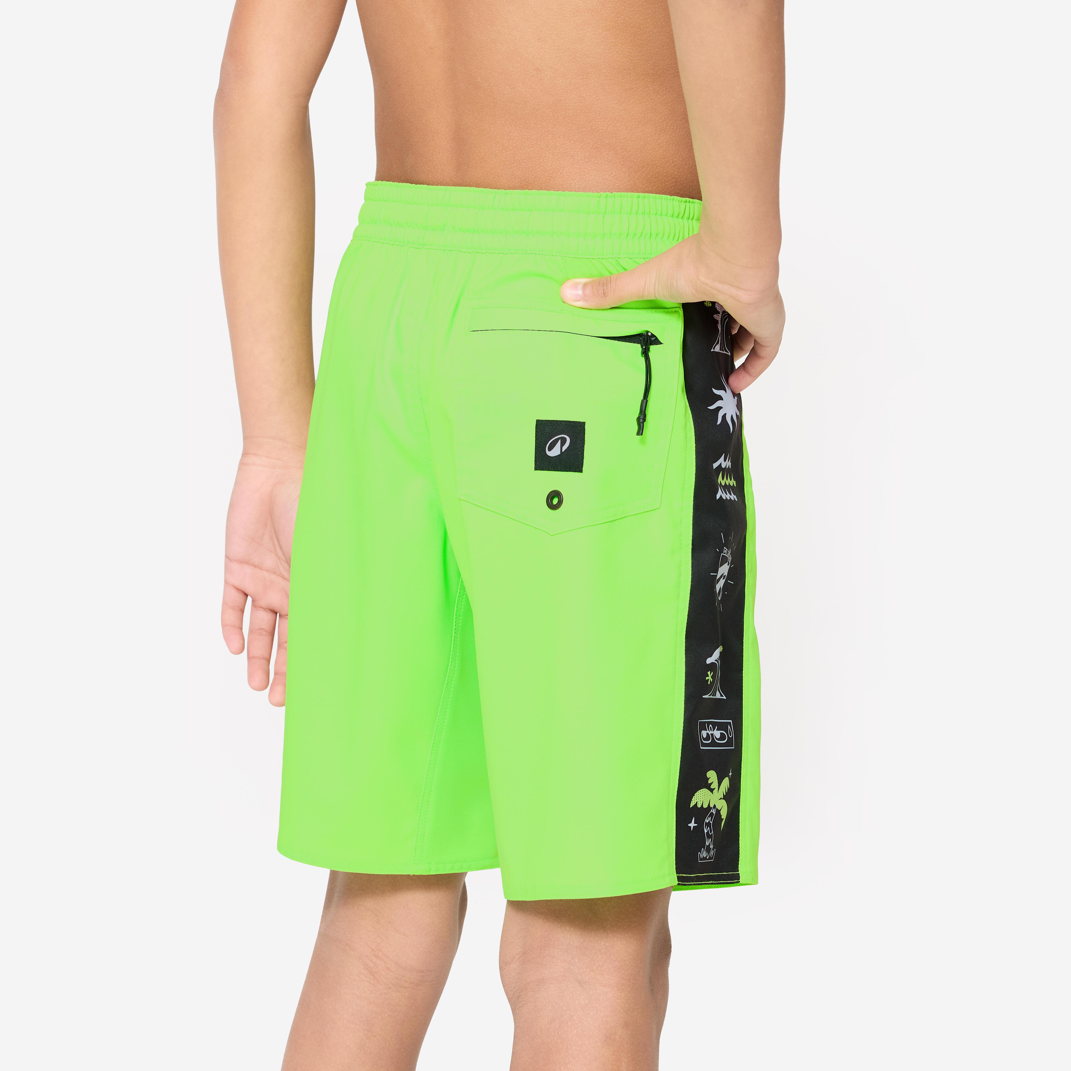 DECATHLON  Boardshort surf ragazzo materiale flessibile 