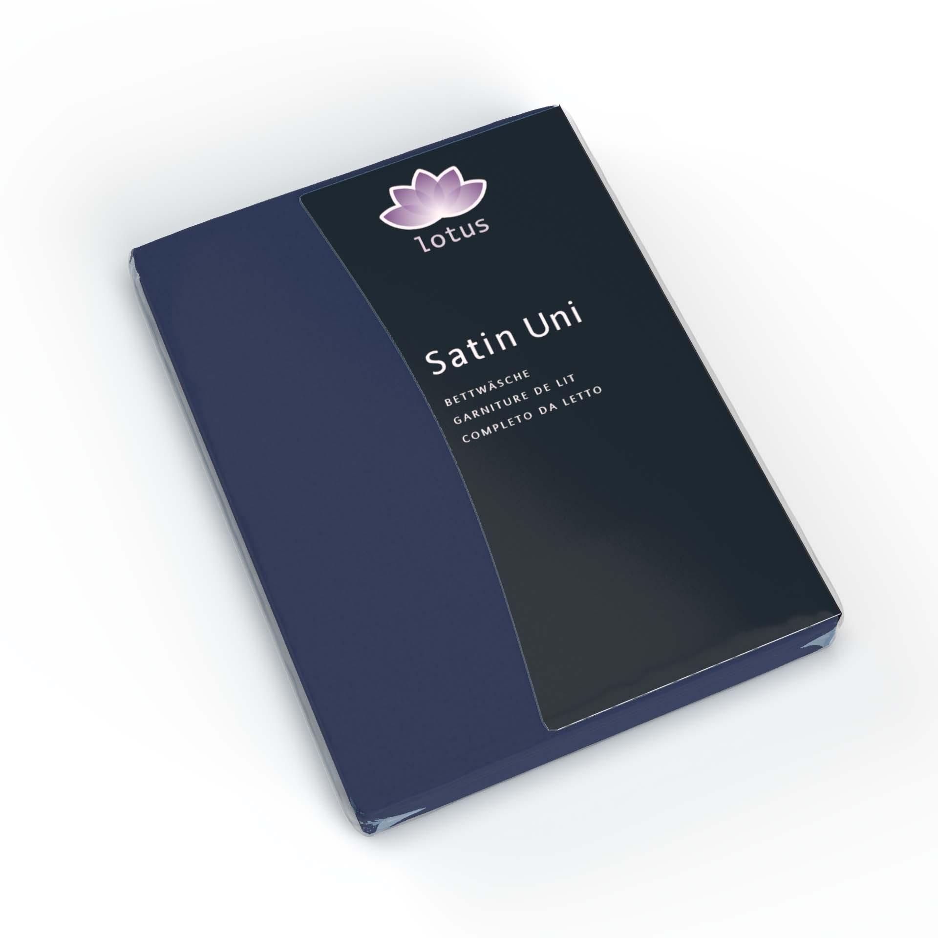 Lotus Bettwaren Linge de lit satin uni  