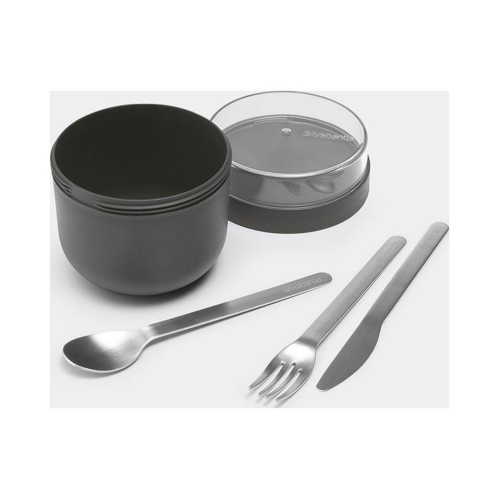 brabantia  Brabantia Make & Take Contenitore per il pranzo 0,5 L Plastica Grigio 1 pz 