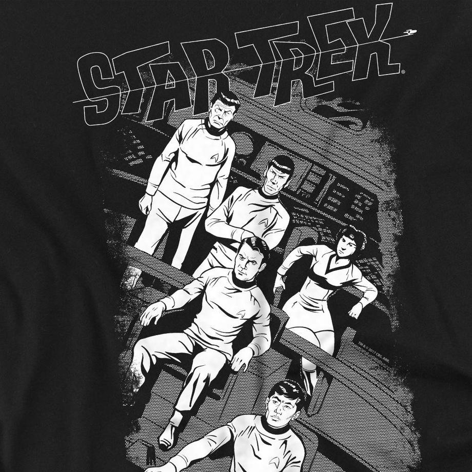 Star Trek Star Trek Tilted Bridge T-Shirt  