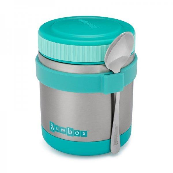Yumbox Yumbox Zuppa 420 ml Thermobehälter mit Löffel, Caicos Aqua  