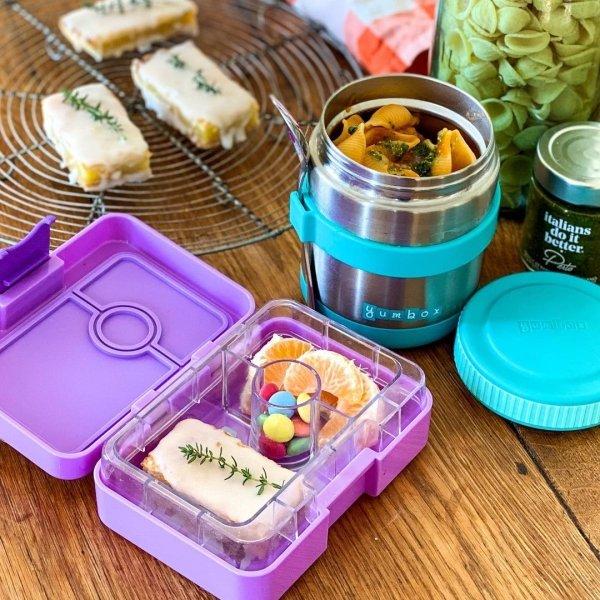 Yumbox Yumbox Zuppa 420 ml Thermobehälter mit Löffel, Caicos Aqua  