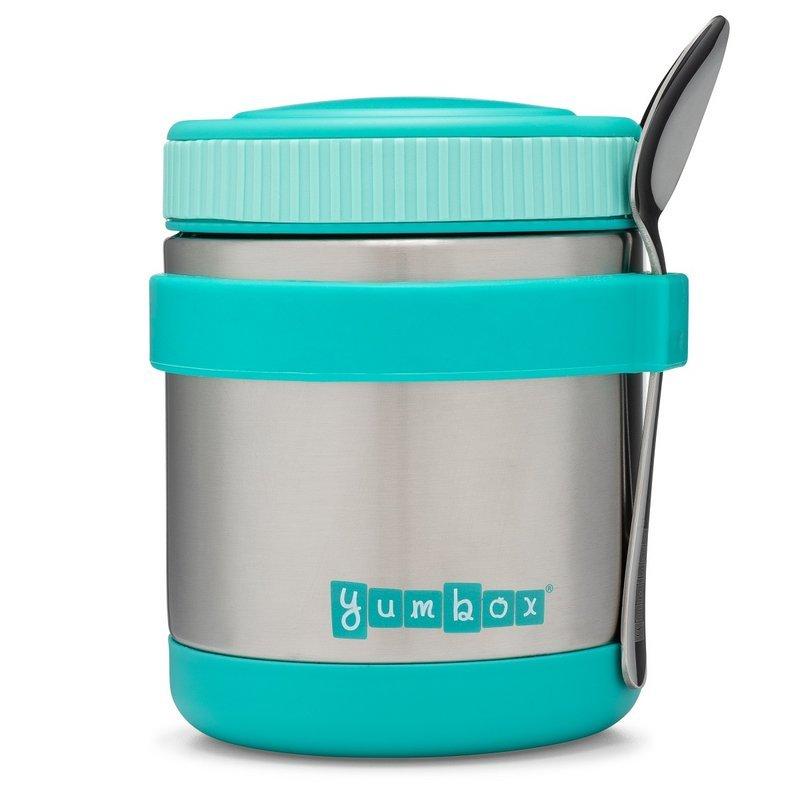 Yumbox Yumbox Zuppa 420 ml Thermobehälter mit Löffel, Caicos Aqua  