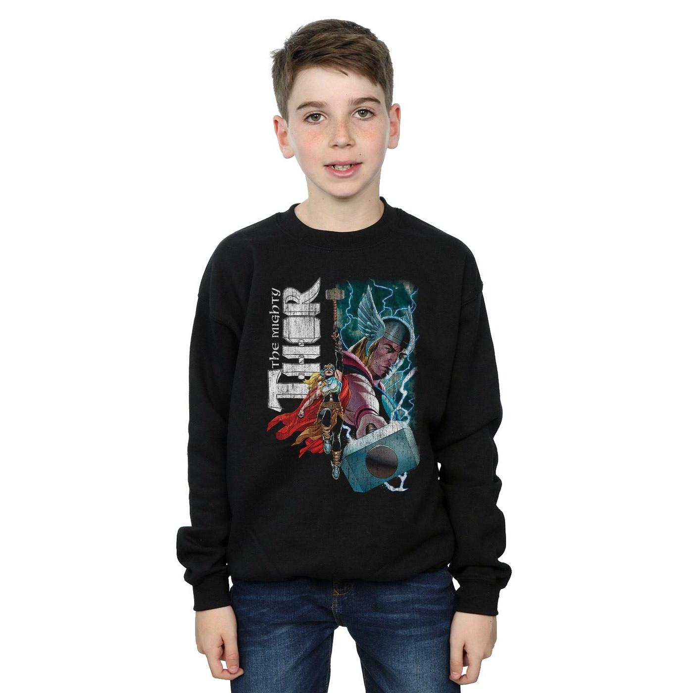 MARVEL  The Mighty Thor Mighty Duo Sweatshirt 