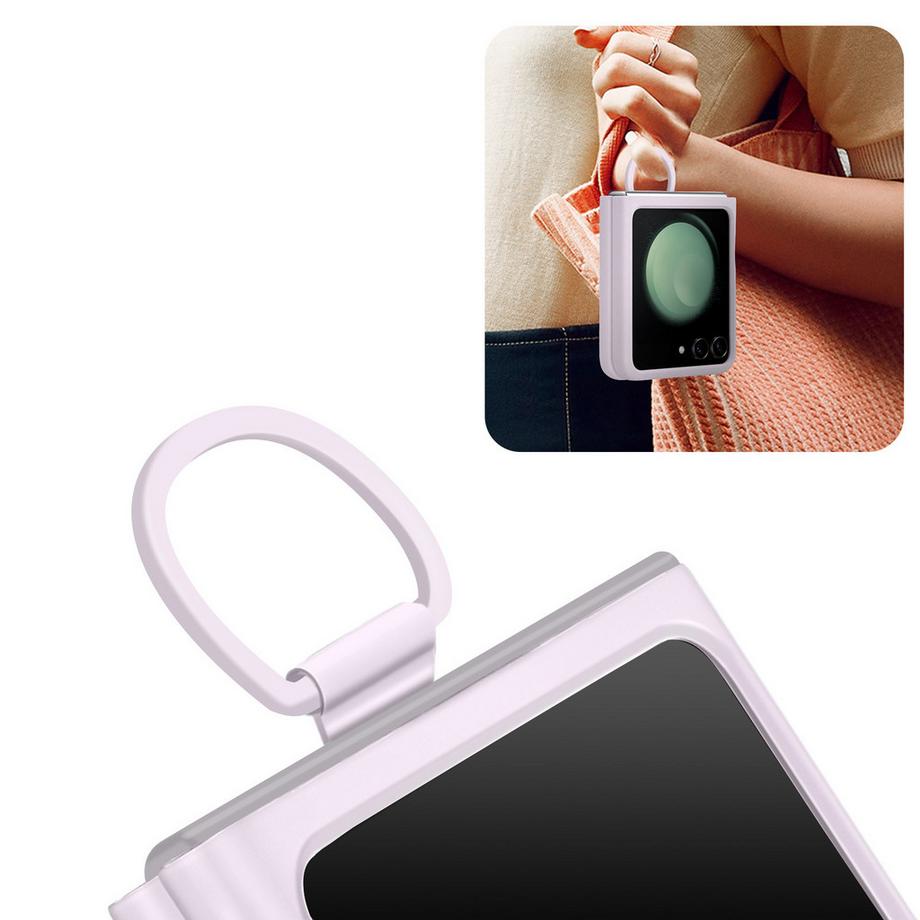 SAMSUNG  Coque Officiel Samsung Z Flip 5 lavande 