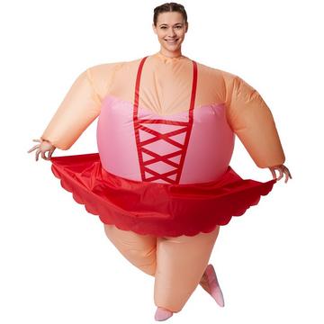 Selbstaufblasbares Kostüm Ballerina