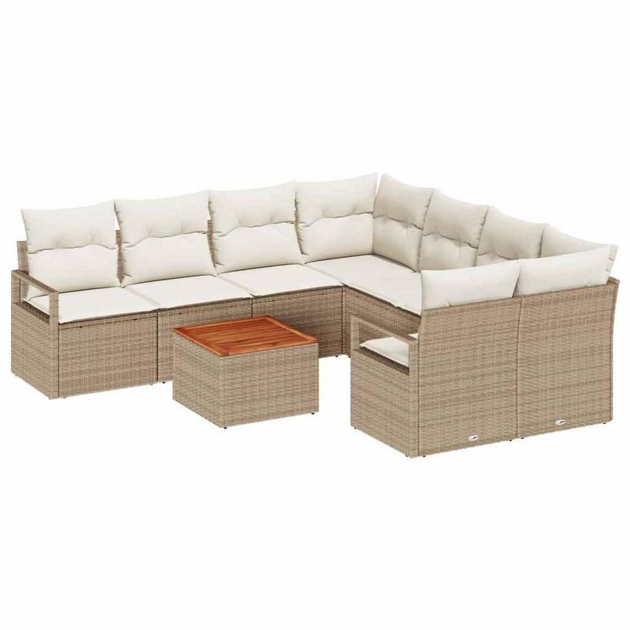 Set Divano da Giardino Polyrattan