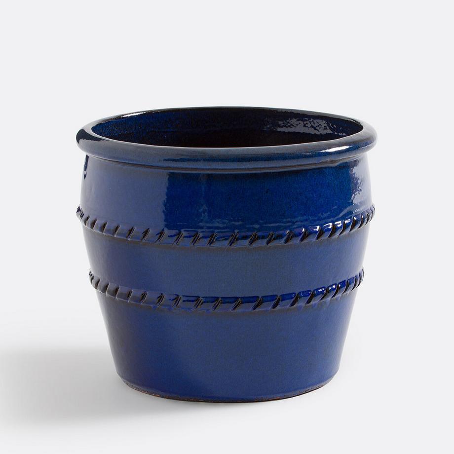 Cache-pot en terre cuite