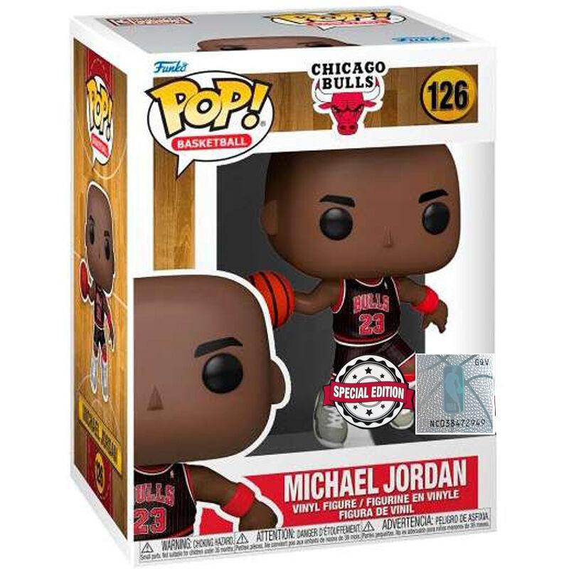 Funko  POP-Figur NBA Chicago Bulls Michael Jordan mit Jordans Exklusiv 