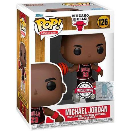 Funko  Figura POP NBA Chicago Bulls Michael Jordan con Jordans Esclusivo 