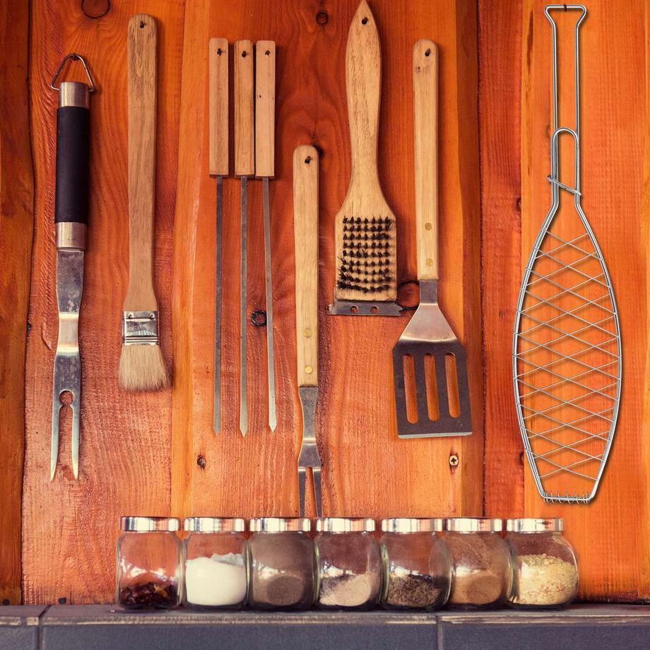 B2X  Ensemble de 6 grills à poisson 