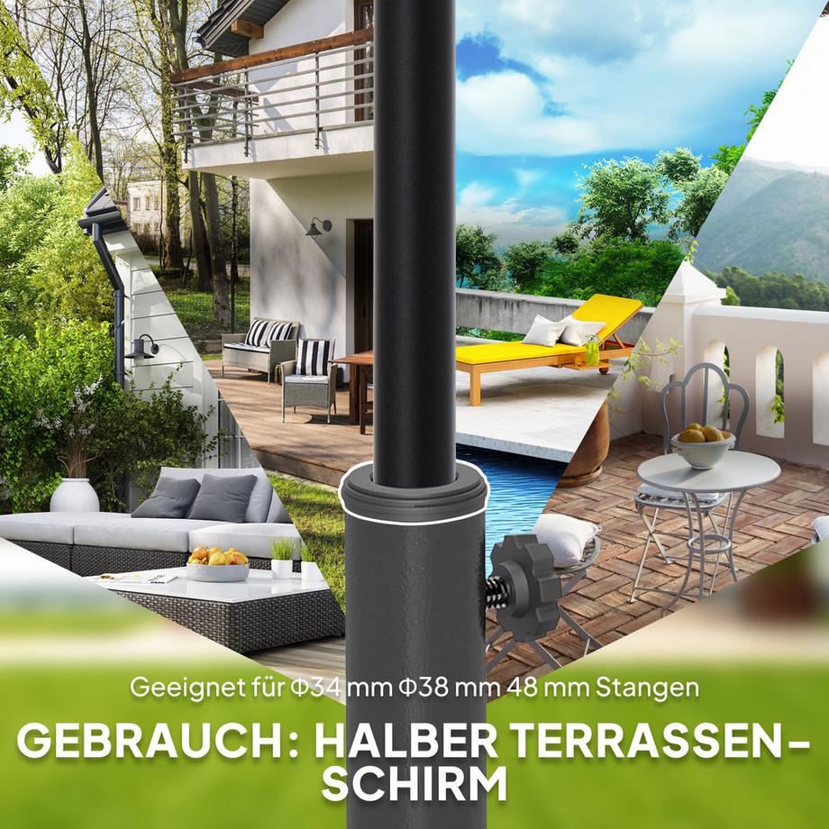 Outsunny Schirmständer  