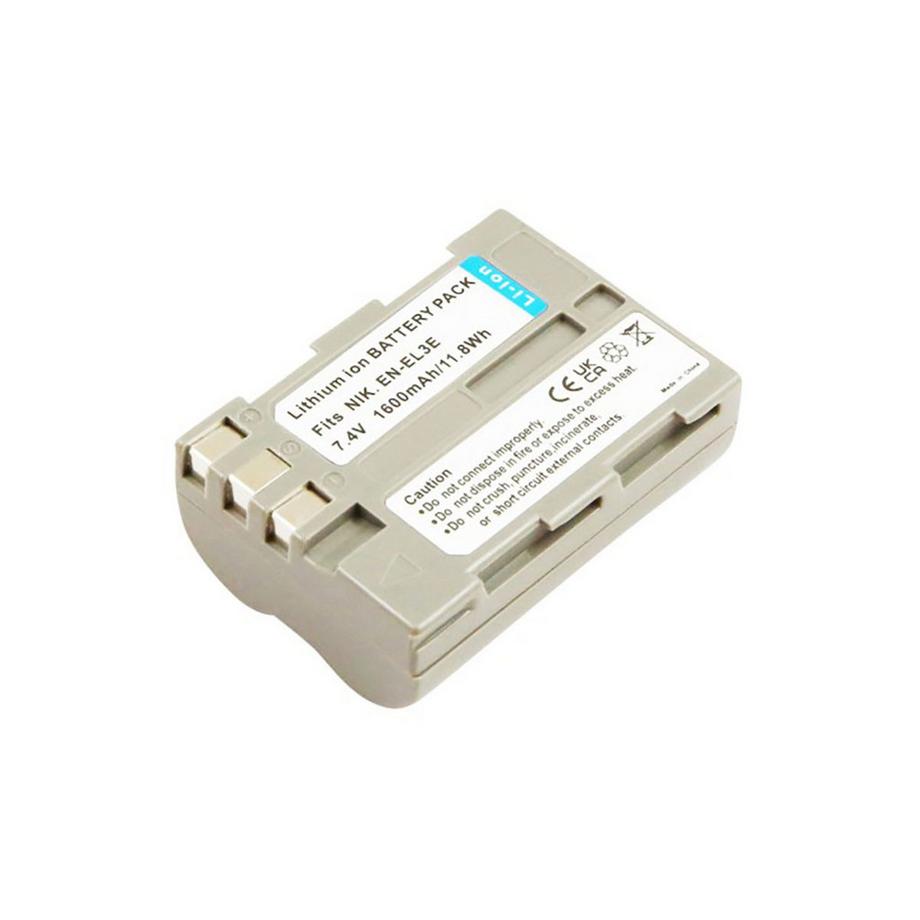 Avizar  7.4V 1600mAh Batteria per fotocamera compatibile Nikon EN-EL3e 