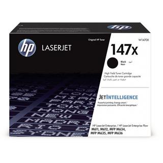 HEWLETT PACKARD  HP Toner-Modul 147X schwarz W1470X LJ Enterprise M611 25'200 S. 