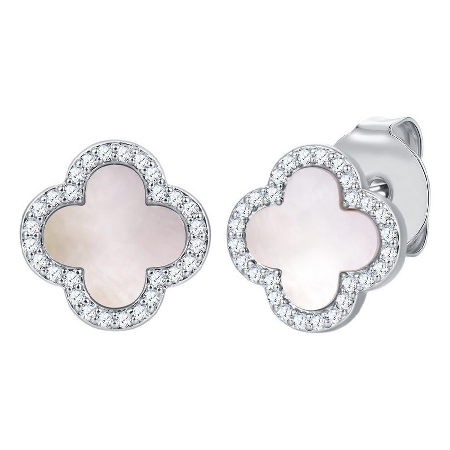 Boucles d'oreilles trèfle