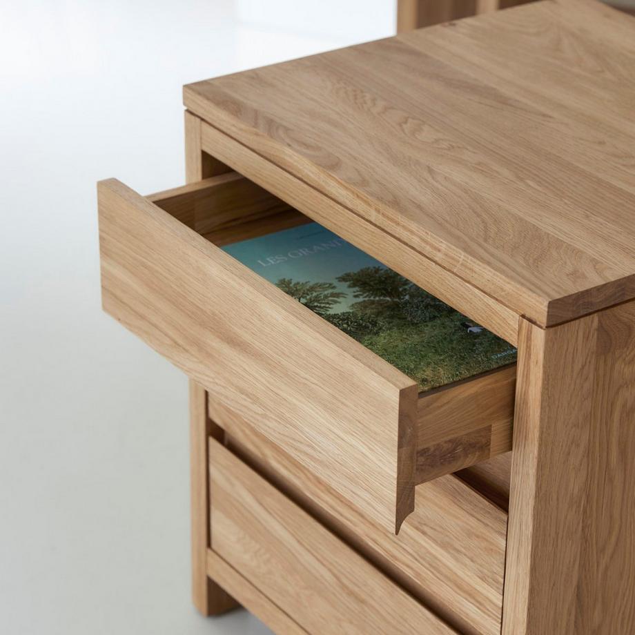 Tikamoon Caisson de rangement enfant en chêne Eden  