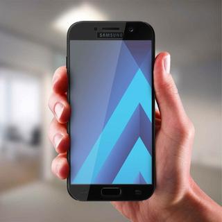 Avizar  Film en verre bord noir Galaxy A5 2017 