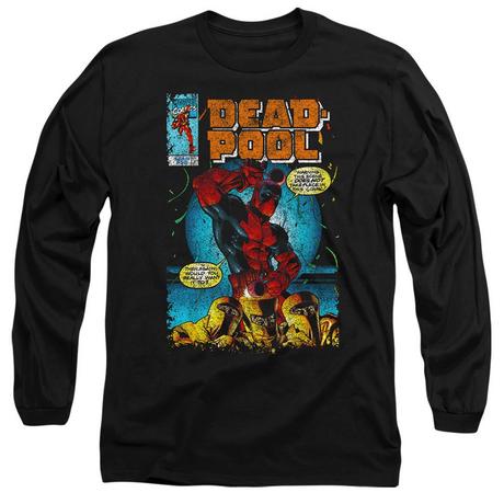Deadpool Would You Want It Langarm T-Shirt  