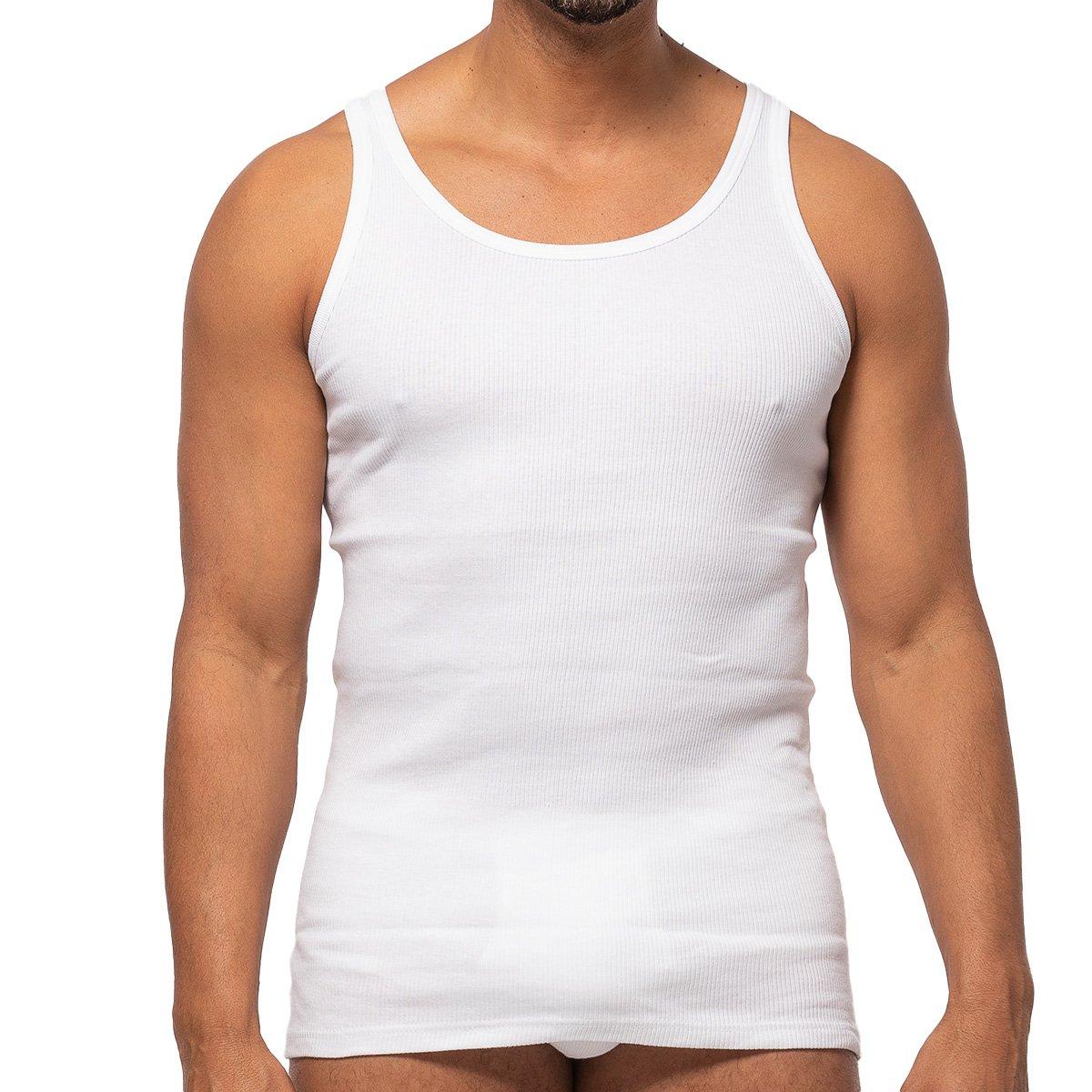 Ammann 4er Pack Organic Cotton Doppelripp Unterhemd  