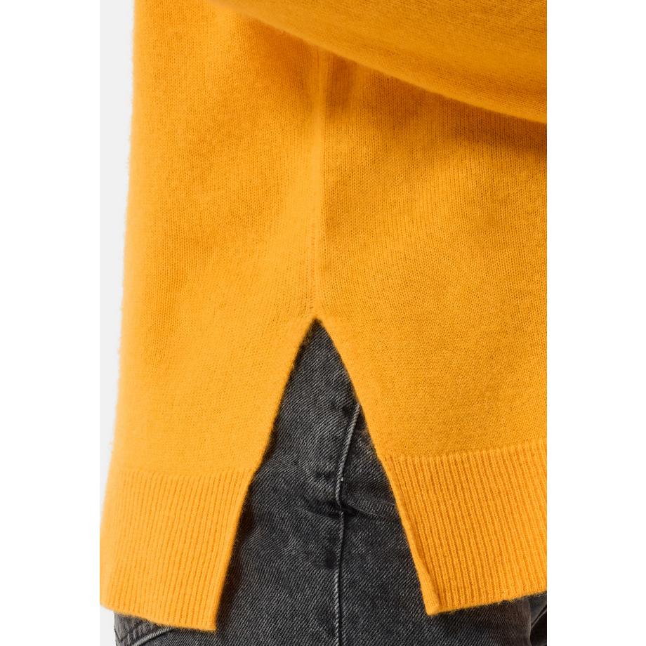 CASH-MERE.CH Pull avec fentes latérales  