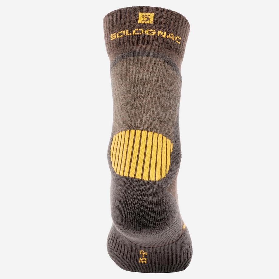 SOLOGNAC Chaussettes de chasse tige moyenne laine  