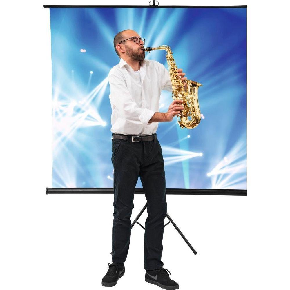 hama  HAMA Hintergrund Green Screen mit Stativ 180x180 cm 