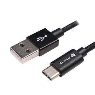 4smarts  468613 USB Kabel 2 m USB A USB C Schwarz 