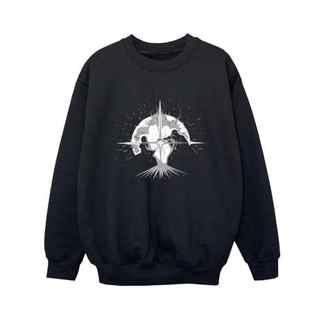 STAR WARS  ObiWan Kenobi Saber Silhouette Fight Sweatshirt 