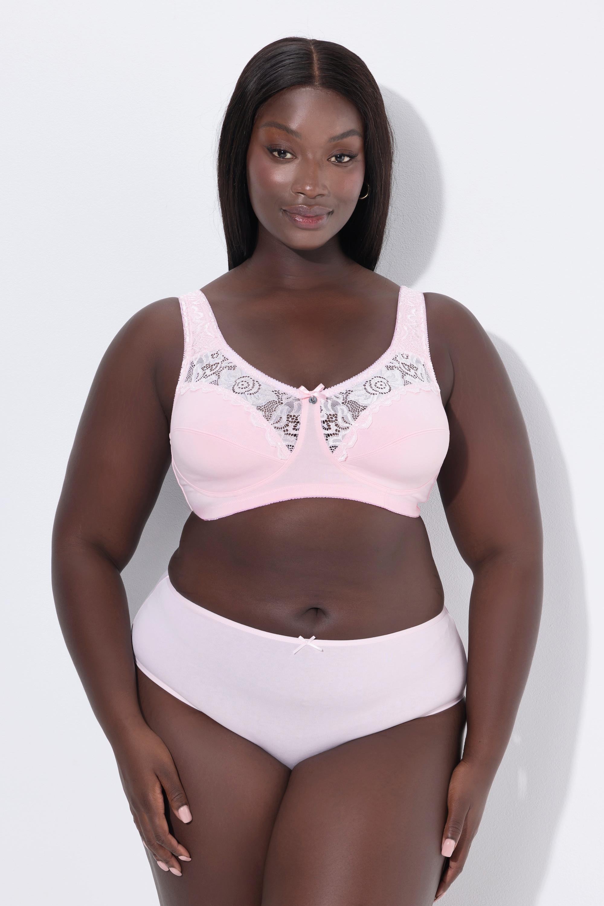 Ulla Popken Soutien-gorge de maintien Kelly Dentelle sans armatures  