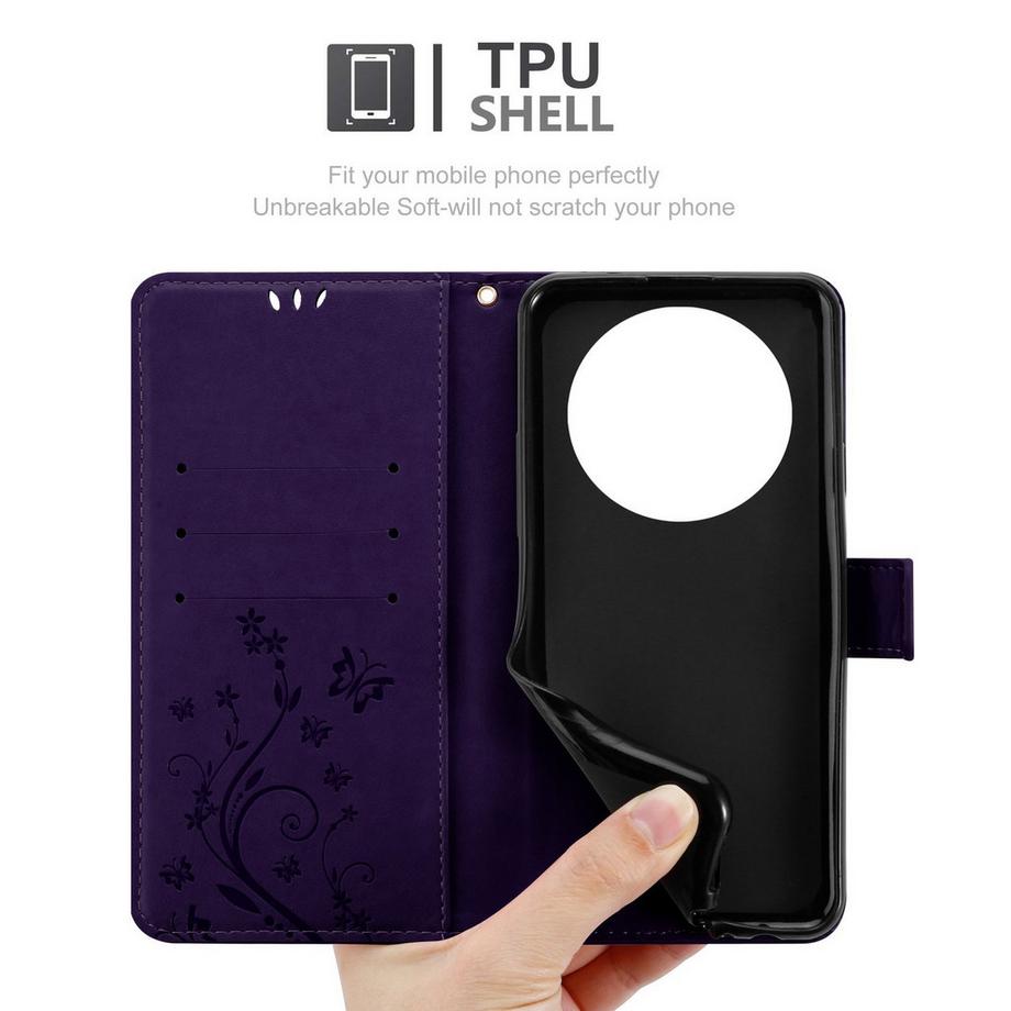 Cadorabo  Custodia per Xiaomi RedMi A3 / A3X cover fiori design 