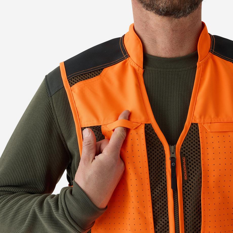 SOLOGNAC  Gilet uomo traspirante poliestere 