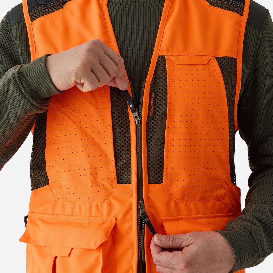 SOLOGNAC  Gilet uomo traspirante poliestere 