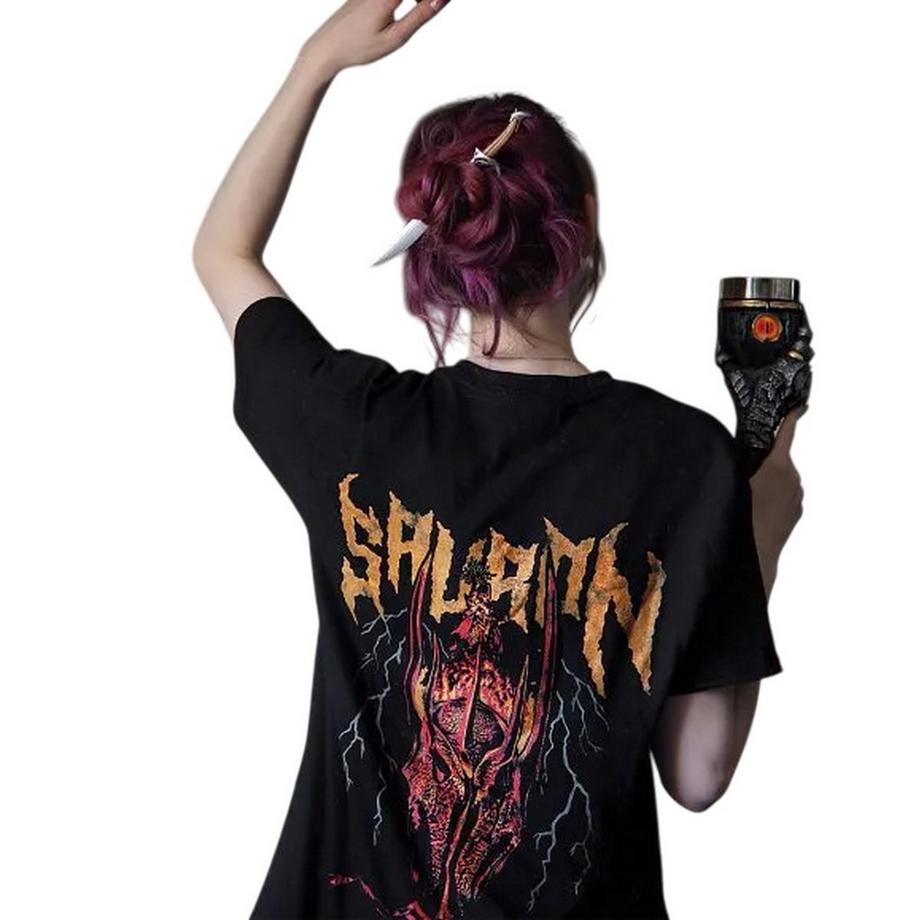 Lord Of The Rings Sauron Grafikdruck T-Shirt  