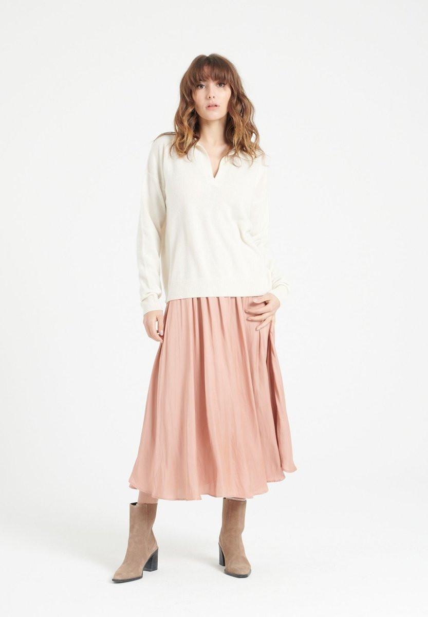 Studio Cashmere8 MIA 3 Langärmeliges Polo-Shirt  