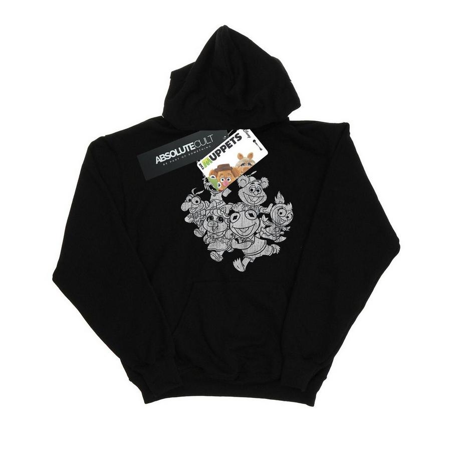 Disney The Muppets Muppet Felpa con Cappuccio  